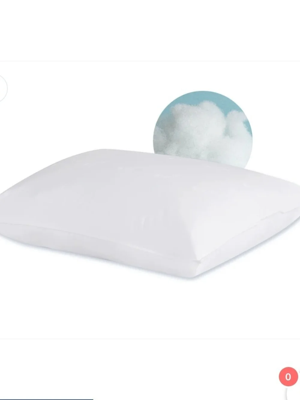 Original Fiber Water Pillow - White